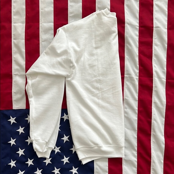 Classic White Men's Sweater - Picture 2 of 14